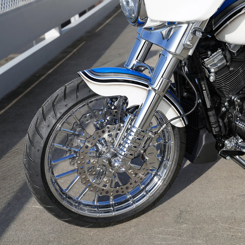 ARLEN NESS METHOD® BAGGER FORK GUARDS, CHROME - 120-001 - PartsOutlet.com.au