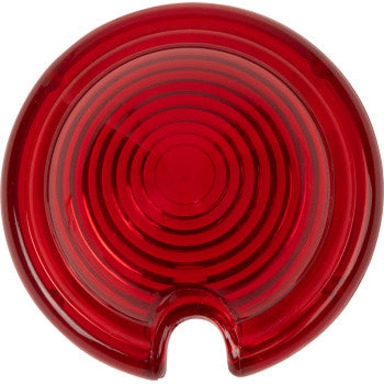 DRAG SPECIALTIES Replacement Red Lens for Bullet Light - 165074-HC3