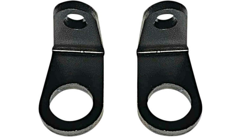 CUSTOM DYNAMICS Mount - Micro Turn Signal - L-Bracket - Black - CD-MICRO-LB