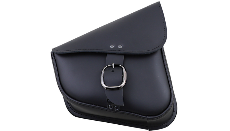 WILLIE & MAX LUGGAGE Swing Arm Bag - Black - Triangulated - Right - XL '58-'22 - 59904-08