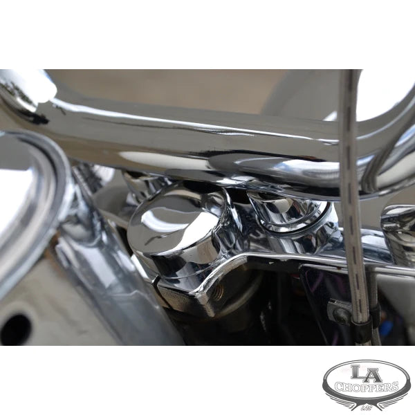 LA CHOPPERS 1 1/2" TREE HUGGER APE HANGER BARS 19" CHROME HD - LA-7375-19