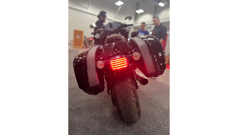 CUSTOM DYNAMICS Taillight - with Top License Plate Illumination Window - Smoke - Harley-Davidson '99-'24 - PB-TL-LPW-S