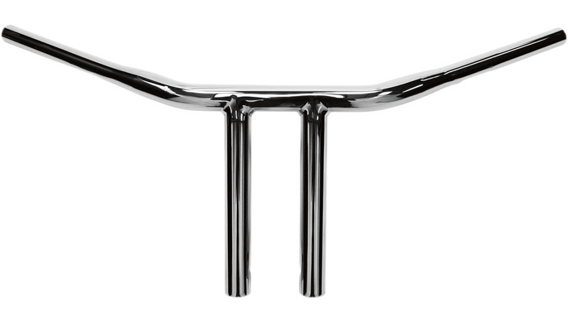 DRAG SPECIALTIES Handlebar - 1 1/4" T-Bar - Buffalo - 10" - Chrome - 0601-1015