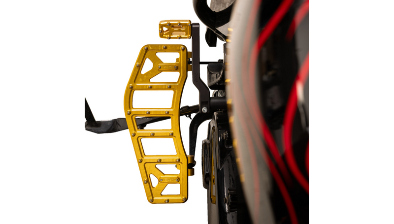 THRASHIN SUPPLY Aggressor Floorboards - Gold - FL '07-'25 - TSC-2219-5