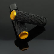 ARLEN NESS Grips - Diamond - TBW - Gold - 24-later FLHX / FLTRX - 500-060 - PartsOutlet.com.au