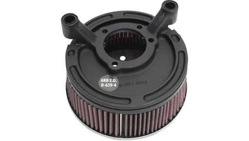 ARLEN NESS BIG SUCKER™ AIR CLEANER FOR IRON/48/72 SPORTSTER®, FACTORY COVER - BLACK - 18-447 - PartsOutlet.com.au