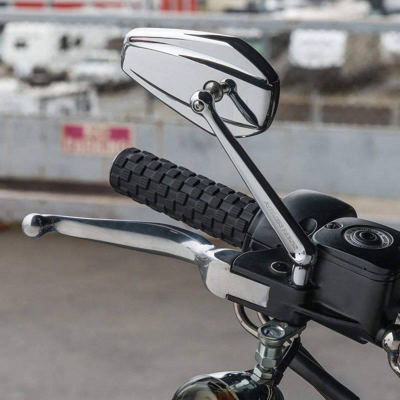 ARLEN NESS Grips - Air Trax - TBW - Chrome - 24-later FLHX / FLTRX - 500-067 - PartsOutlet.com.au