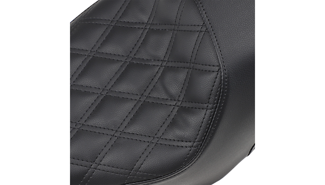 SADDLEMEN Profiler Seat - Lattice Stitched - Sportster XL '04-'20 807-11-149 - PartsOutlet.com.au