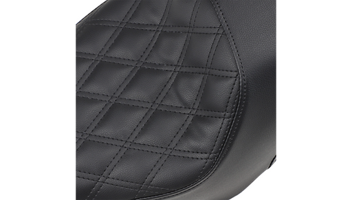 SADDLEMEN Profiler Seat - Lattice Stitched - Sportster XL '04-'20 807-11-149 - PartsOutlet.com.au