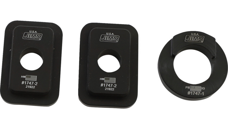 JIMS Axle Kit - Lockdown - Harley-Davidson '73-'04 - 1747 - PartsOutlet.com.au