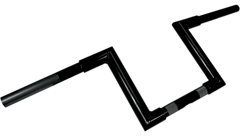 LA CHOPPERS 1.25" NARROW Z-BARS WEB 10" TALL BLACK HD - LA-7307-10B