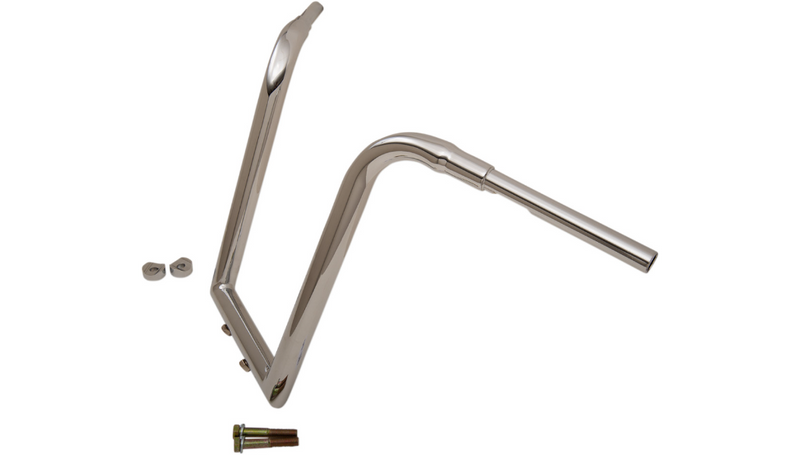 LA CHOPPERS 1 1/2" TREE HUGGER MITER CUT APE HANGER - 16" CHROME - LA-7370-16