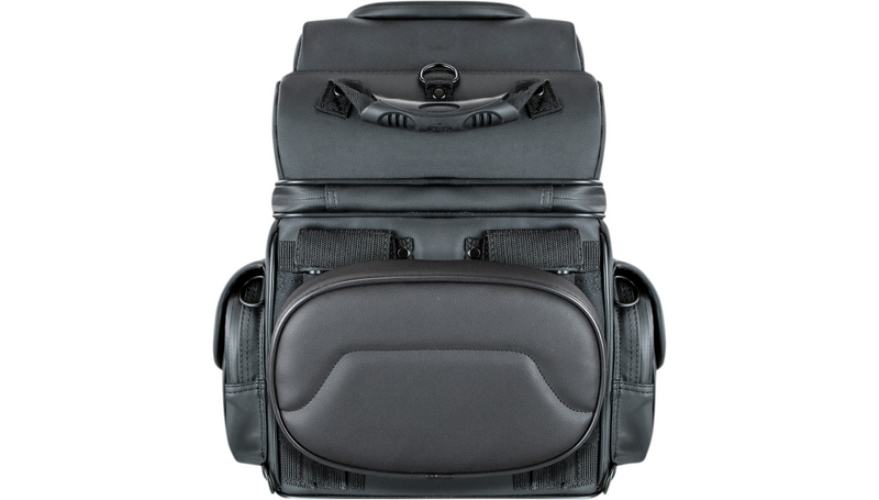 SADDLEMEN BR1800D Sissy Bar Bag - Black EX000971 - PartsOutlet.com.au