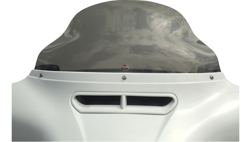 KLOCK WERKS Flare Windshield - 10-1/2" - Tinted - FLH '14-'25 - KWW-01-0468