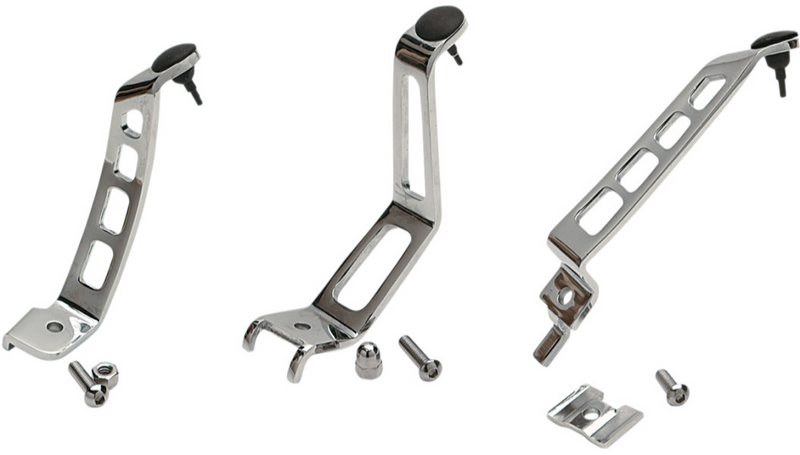 DRAG SPECIALTIES Kickstand Extension - Chrome - Harley-Davidson 1993-2005 - Dyna 32-0468SC2 - PartsOutlet.com.au