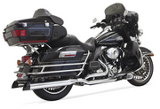 BASSANI XHAUST True Dual Down Under Headpipes Only - '09-'16 Bagger -Chrome 11415A - PartsOutlet.com.au