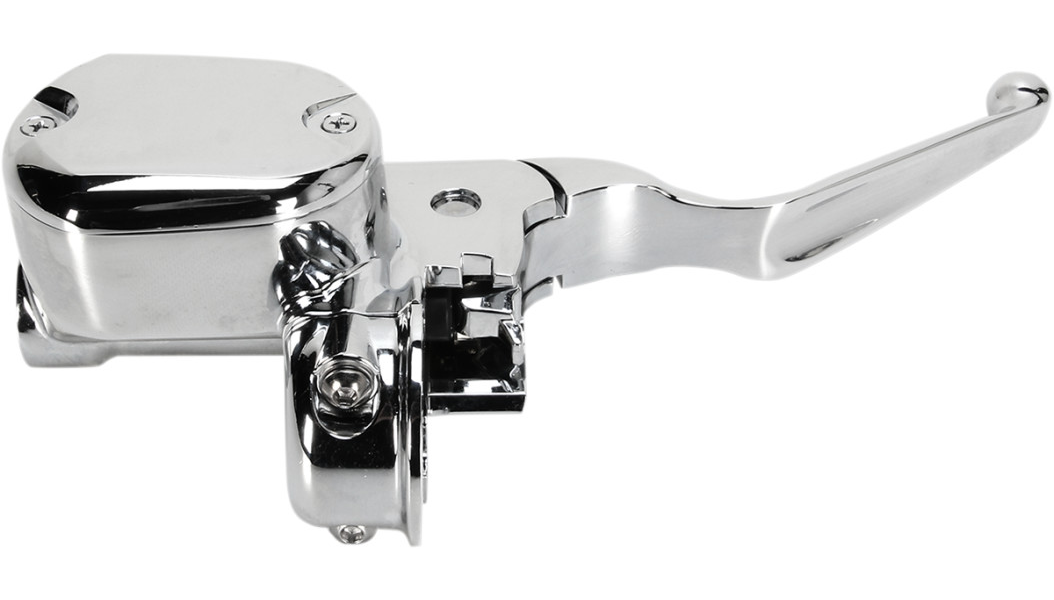 DRAG SPECIALTIES Brake Master Cylinder - ABS - Chrome - Harley-Davidson 2014-2022 - H07-0791-1 - PartsOutlet.com.au