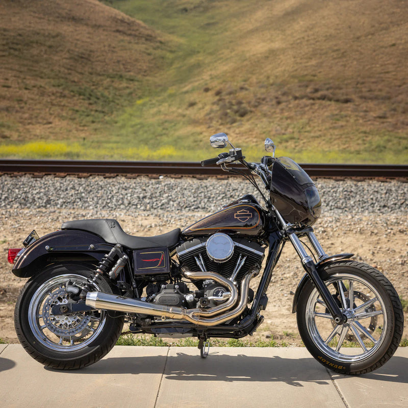 SADDLEMEN Thrashin ' Pro Series Seat - Smooth - Dyna '06-'17 - TS80604