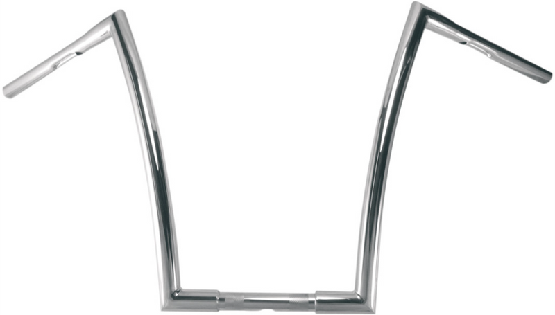 TODD'S CYCLE 1-1/4" Strip Handlebar - 17" Rise - Chrome - Harley-Davidson '86-'22 - 0601-2707