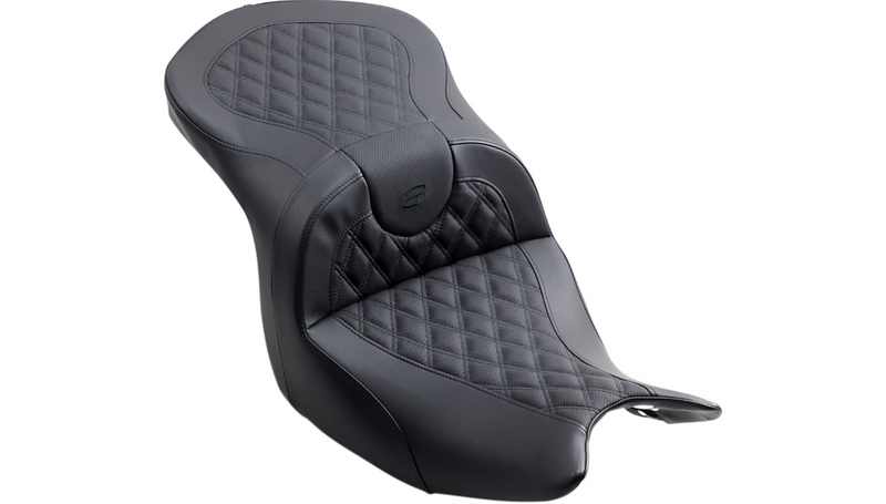 SADDLEMEN Roadsofa Seat - Lattice Stitched - Honda GL 1800 '18-'23 - H18-07-182 - PartsOutlet.com.au