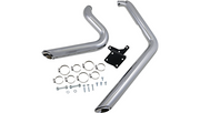 VANCE & HINES Shortshots Staggered Exhaust System - Chrome - '91-'05 FXD - 17213 - PartsOutlet.com.au