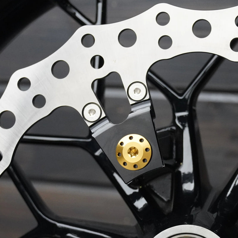 ARLEN NESS Bolt Kit - Holeshot/Front/Floating/Brake Rotor - Spoke Mount - Gold - 5 Pack - 300-908