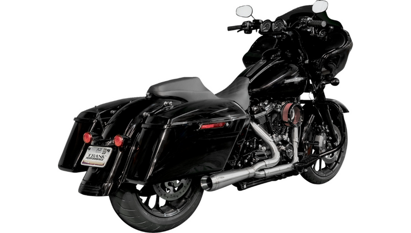 TRASK Assault 2:1 Exhaust - Full Stainless - Straight - '17-'24 Touring - TM-5010