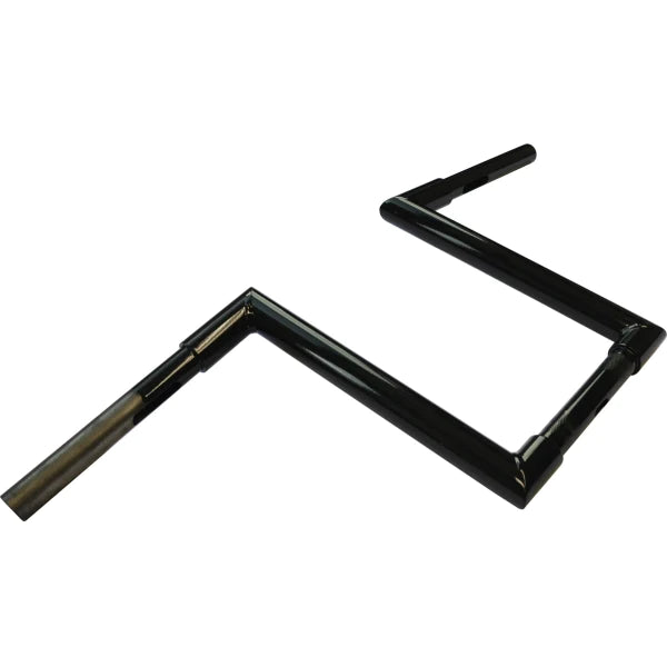 LA CHOPPERS 1.25" NARROW Z-BARS WEB 12" TALL BLACK HD - LA-7307-12B