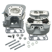 S&S CYCLE S&S® Super Stock® 79cc Cylinder Head Kit For 2006-'16 HD® Big Twins - Silver Powder Coat Finish 106-3227 - PartsOutlet.com.au