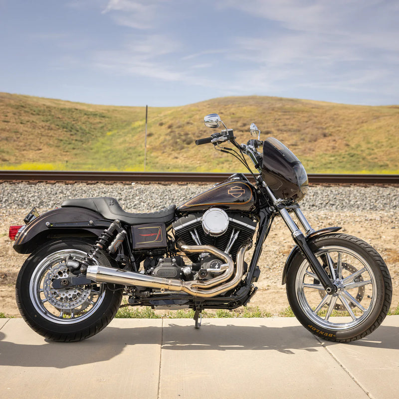 SADDLEMEN Thrashin ' Pro Series Seat - Tuck-n-Roll - Dyna '06-'17 - TS80604T