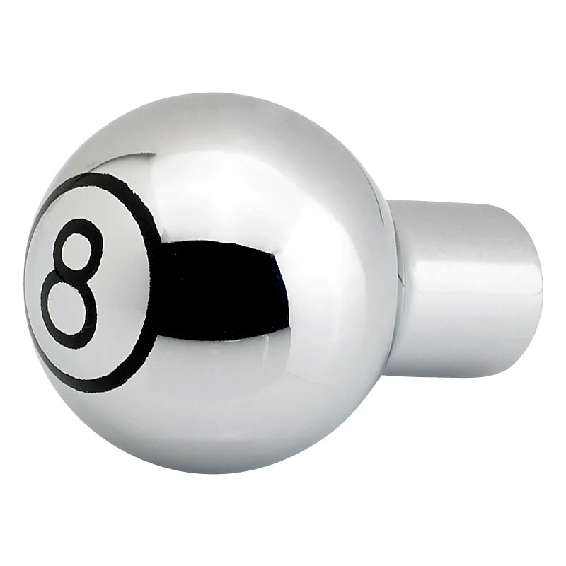 JOKER MACHINE Choke Knob - Eight Ball - Chrome - Harley-Davidson 1988-2020 - 02-58 - PartsOutlet.com.au