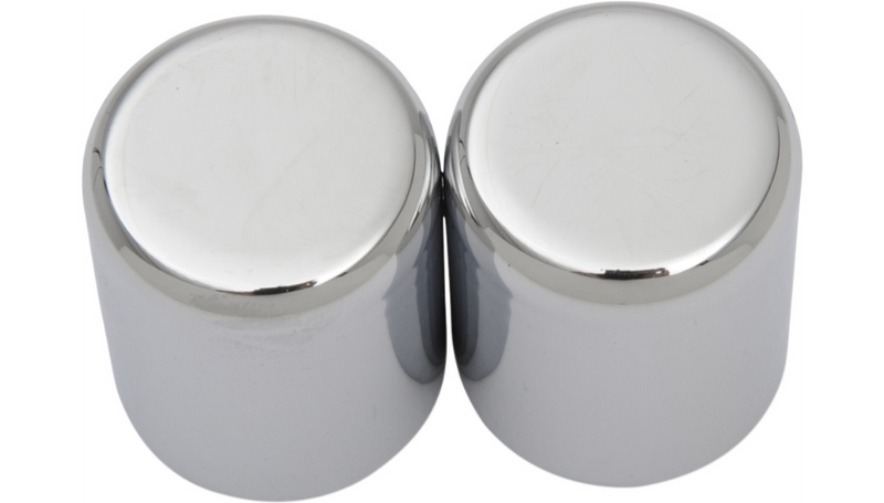 DRAG SPECIALTIES Docking Covers - Small - Chrome C77-0099C - PartsOutlet.com.au