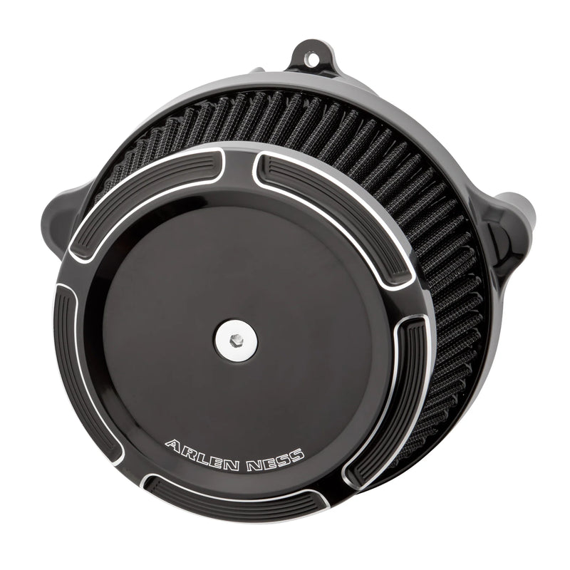 ARLEN NESS Big Sucker Stage 1 Air Cleaner Kit with Cover - Beveled - Black -  Touring '24+ & Softail '25+ - 600-305