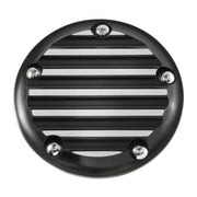 JOKER MACHINE Points Cover - Black/Chrome - Harley-Davidson 1999-2017 - 02-99TC - PartsOutlet.com.au