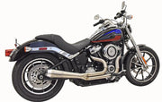 BASSANI XHAUST 50th Anniversary 2:1 Exhaust - Stainless Steel - '18-'21 Softail - 1S50SS - PartsOutlet.com.au