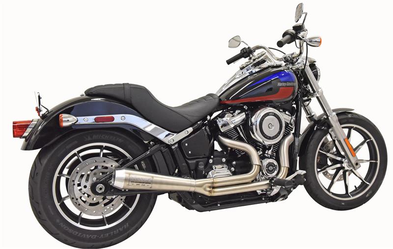 BASSANI XHAUST 50th Anniversary 2:1 Exhaust - Stainless Steel - '18-'21 Softail - 1S50SS - PartsOutlet.com.au
