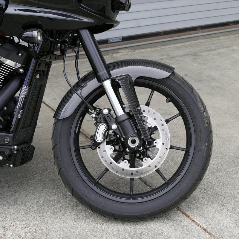 ARLEN NESS Front Fender - Qualifier - 19" & 21" - Carbon Fiber - Softail '18-'25 - 210-044