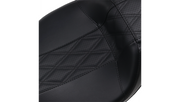 LE PERA Outcast Daddy Long Legs Seat - Black - FLH LK-987DLGT2 - PartsOutlet.com.au