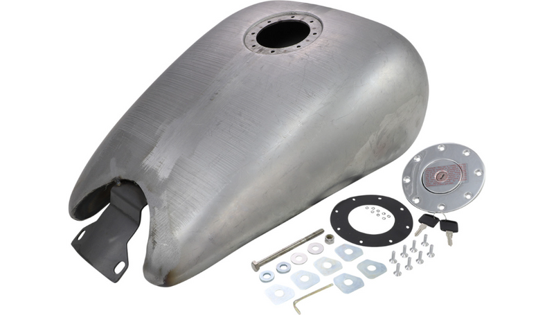 DRAG SPECIALTIES Single Locking Aero Cap Gas Tank - 2" Extended - FXR '84-'00 - 011737-BX46