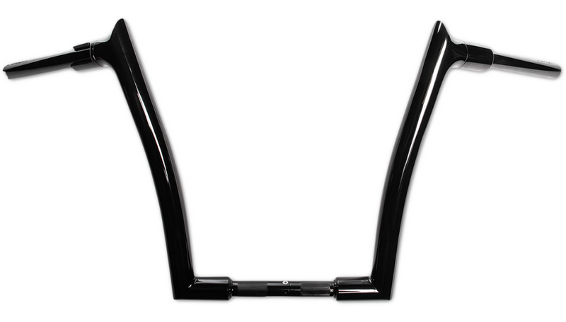 FAT BAGGERS INC. 1-1/2" EZ Install Pointed Top Handlebar - 14" - Black - FL '05-'24 - 807014-B