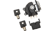 DRAG SPECIALTIES Ignition Switch - Skull - Harley-Davidson 1999-2013 - Black 21-0209GBSKD - PartsOutlet.com.au