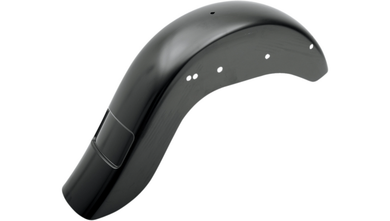 KLOCK WERKS Benchmark 4" Stretched Rear Fender - Frenched - Steel - For Custom Application - KWF-02-0400