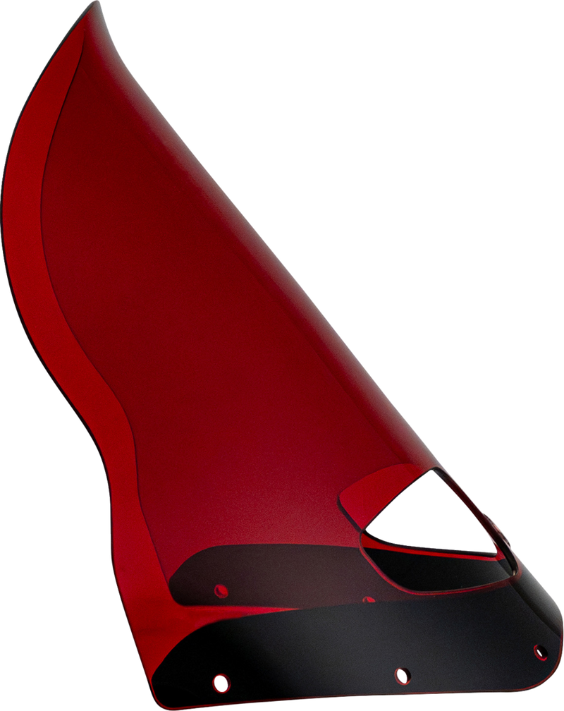 KLOCK WERKS Windshield - Road Warrior Fairing - 15" - Red KWW-06-0619