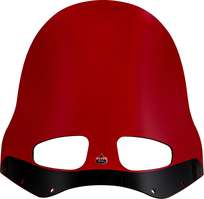 KLOCK WERKS Windshield - Road Warrior Fairing - 15" - Red KWW-06-0619