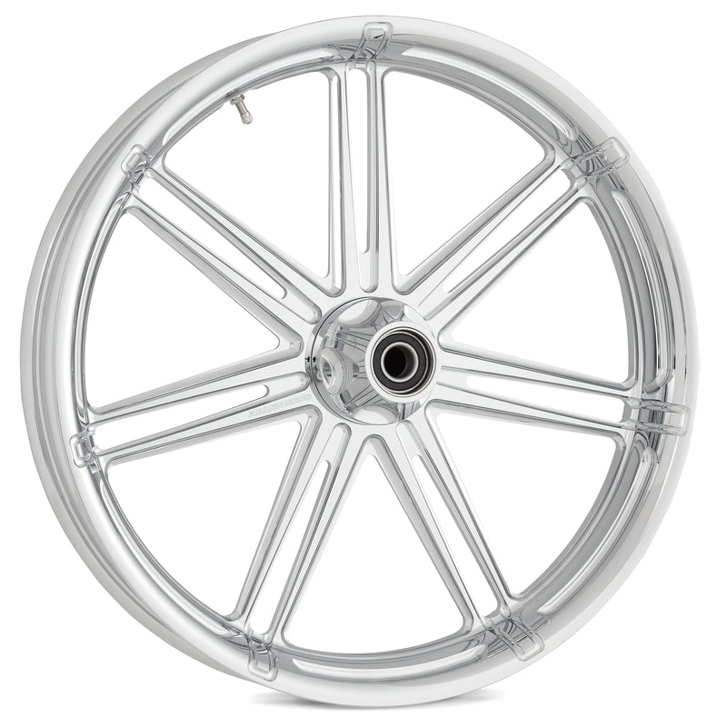ARLEN NESS 7-VALVE FORGED WHEELS, CHROME - 21"x3.50" - RIM ONLY - 71-533