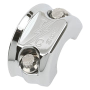 THRASHIN SUPPLY CO. Perch Clamps - Clutch/Brake - 1982-2020 - Chrome TSC-2703-3 - PartsOutlet.com.au