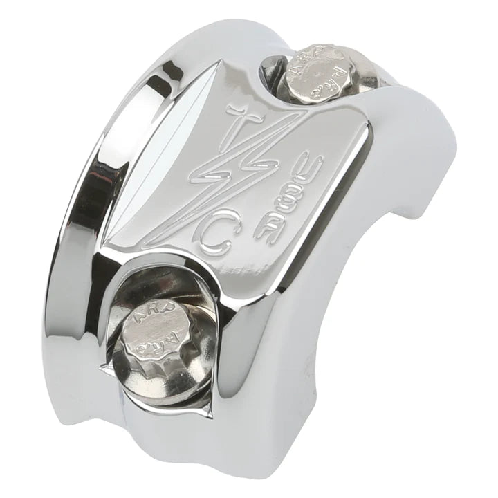 THRASHIN SUPPLY CO. Perch Clamps - Clutch/Brake - 1982-2020 - Chrome TSC-2703-3 - PartsOutlet.com.au
