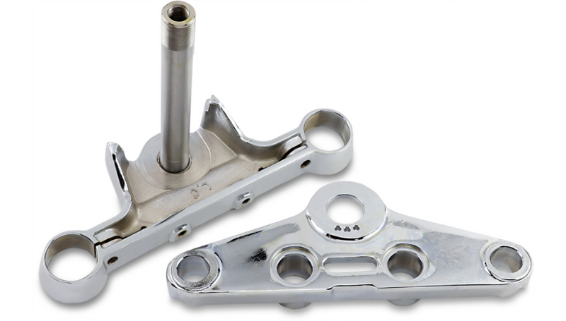 DRAG SPECIALTIES FL-Style Triple Tree - Chrome 222939-BX-LB1 - PartsOutlet.com.au