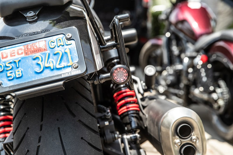 BURLY BRAND License Plate Mount - Rear Fender - Honda Rebel 2021-2022 - B13-3000TFB - PartsOutlet.com.au