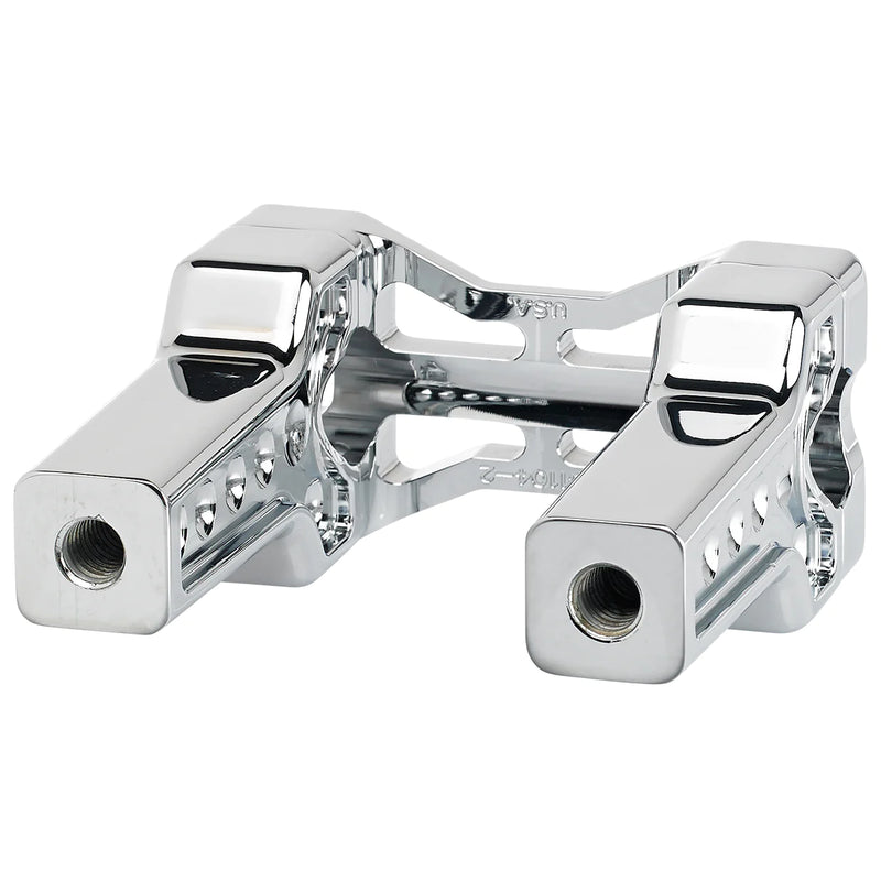 JOKER MACHINE Risers - Straight - Bridge - Chrome 03-864-1C - PartsOutlet.com.au